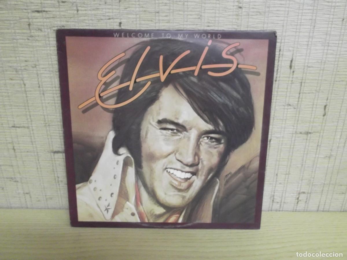 Discos de vinilo: Elvis Welcome to my world. RCA 1977 Lp