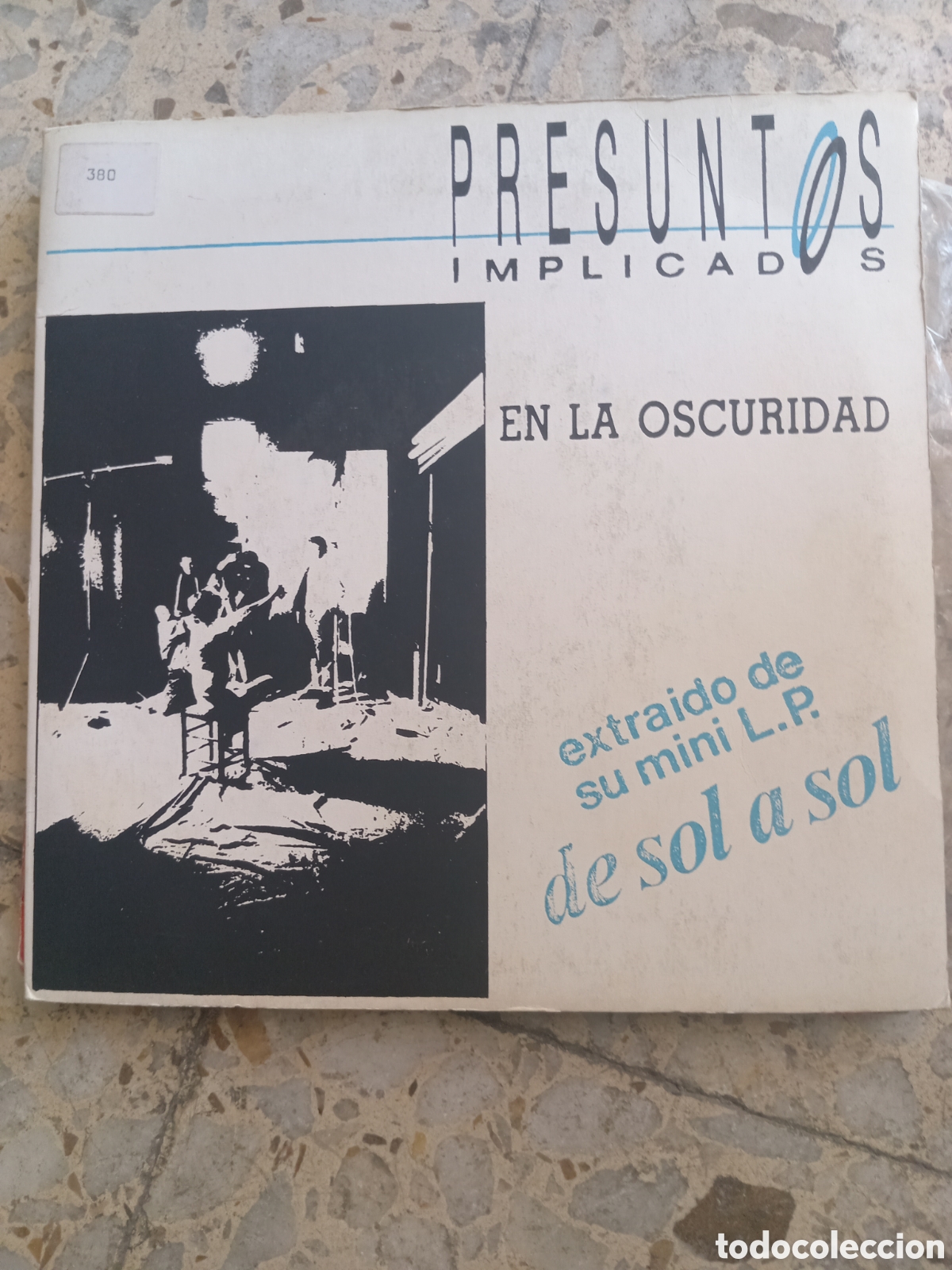 Discos de vinilo: SGL PRESUNTOS IMPLICADOS EN LA OSCURIDAD 1987 PROMO