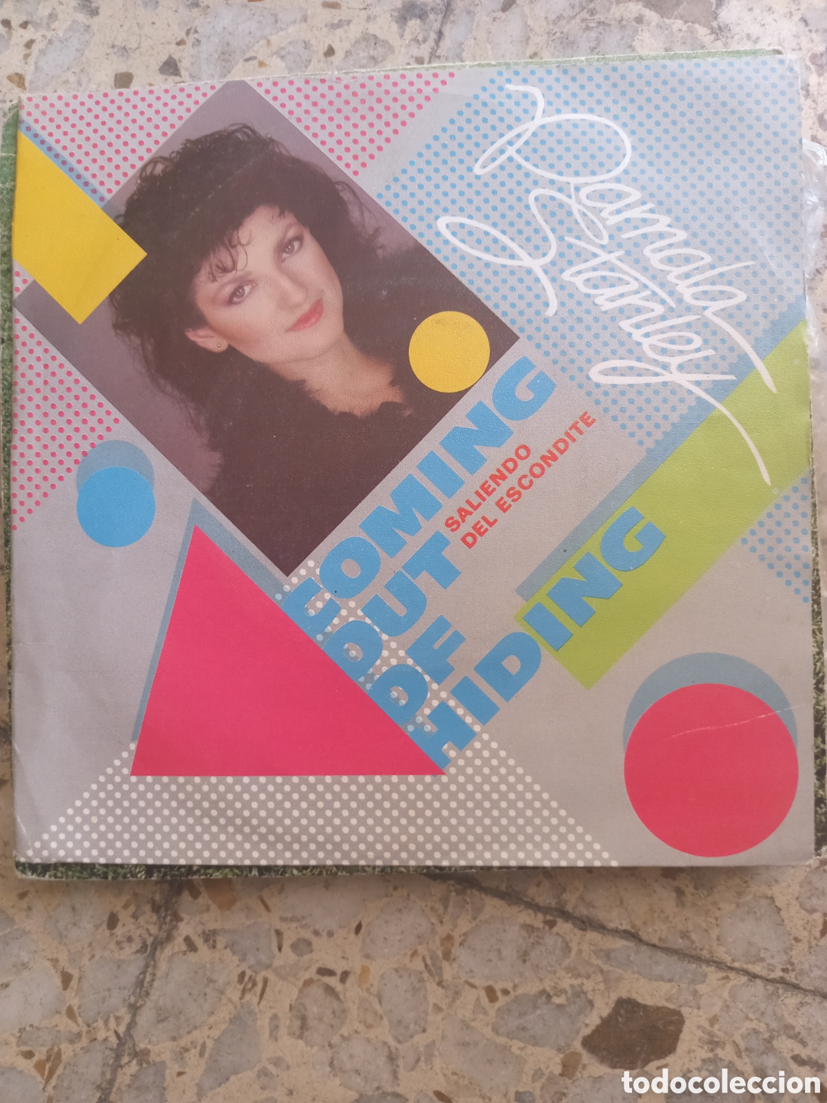 Discos de vinilo: SGL PAMALA STANLEY COMING OUT OF HIDING 1984