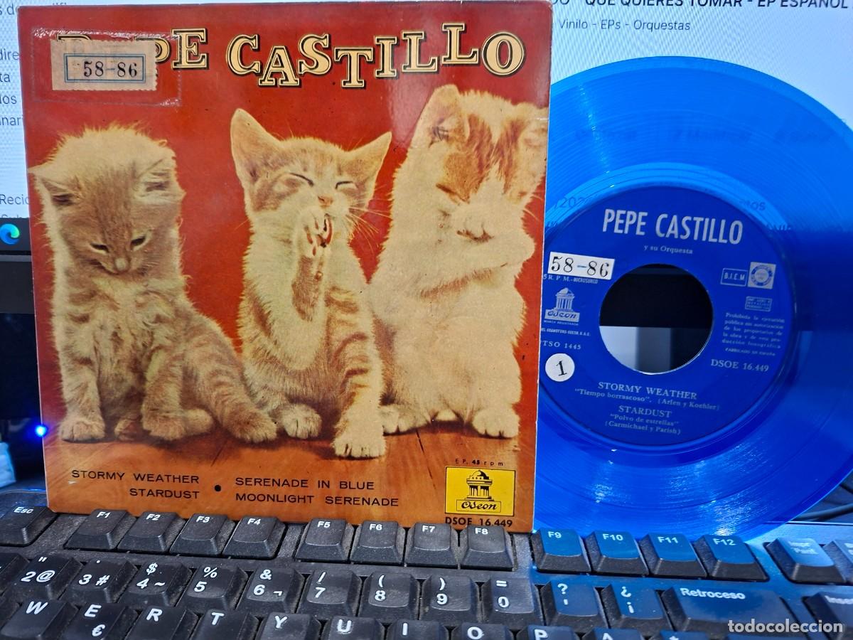 Discos de vinilo: PEPE CASTILLO - STORMY WEATHER - EP DE VINILO - C-63
