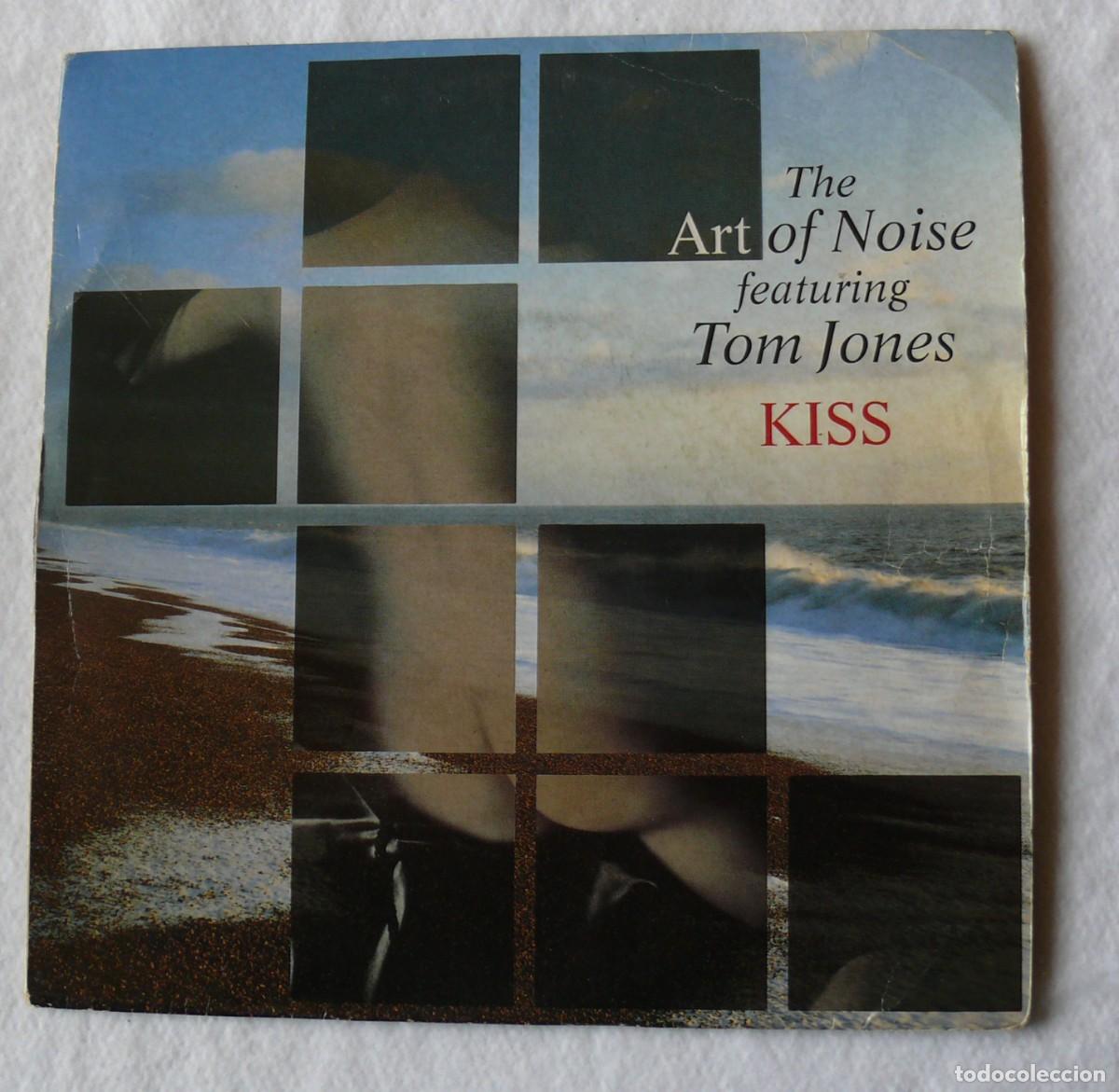 Discos de vinilo: The Art of Noise featuring Tom Jones - Kiss - Single 45 rpm