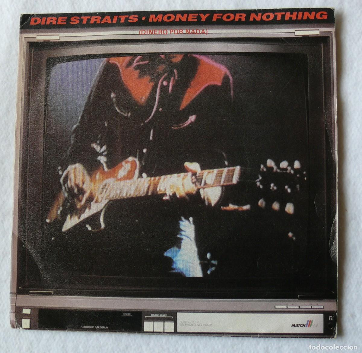 Discos de vinilo: Dire Straits - Money for nothing - Single 45 rpm