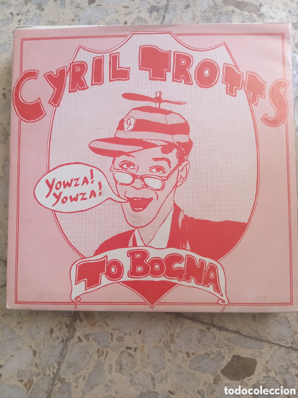 Discos de vinilo: SGL CYRIL TROTTS TO BONGNA YU RATS 1985 PROMO
