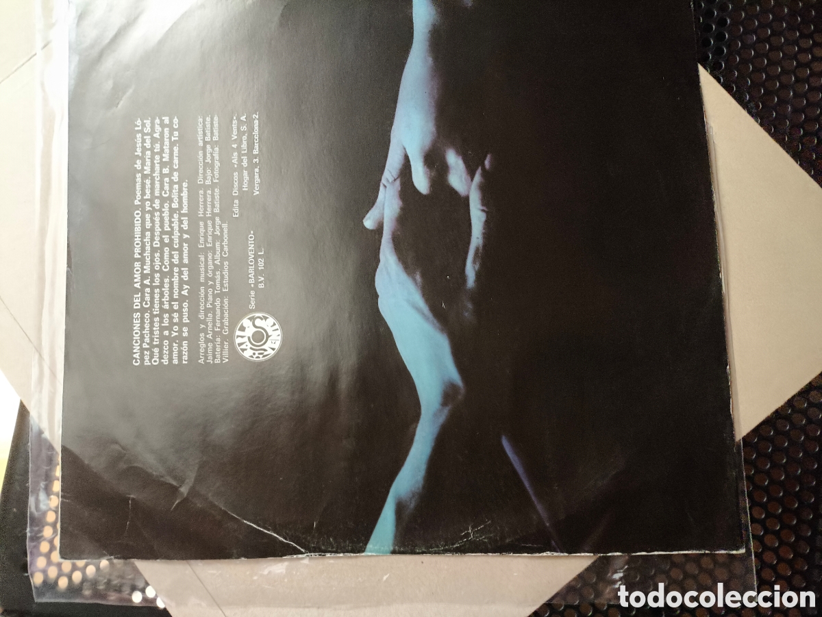 Discos de vinilo: Els dspasyres.loye.S.n.158 - Foto 2