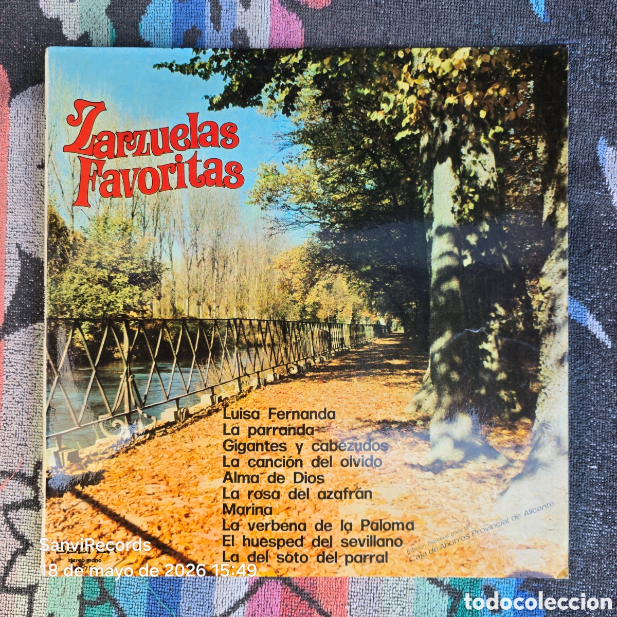 Discos de vinilo: [LP] ORQUESTA SINF&Oacute;NICA HISPANIA, JES&Uacute;S BERMEJO: ZARZUELAS FAVORITAS (BELTER) (1973)