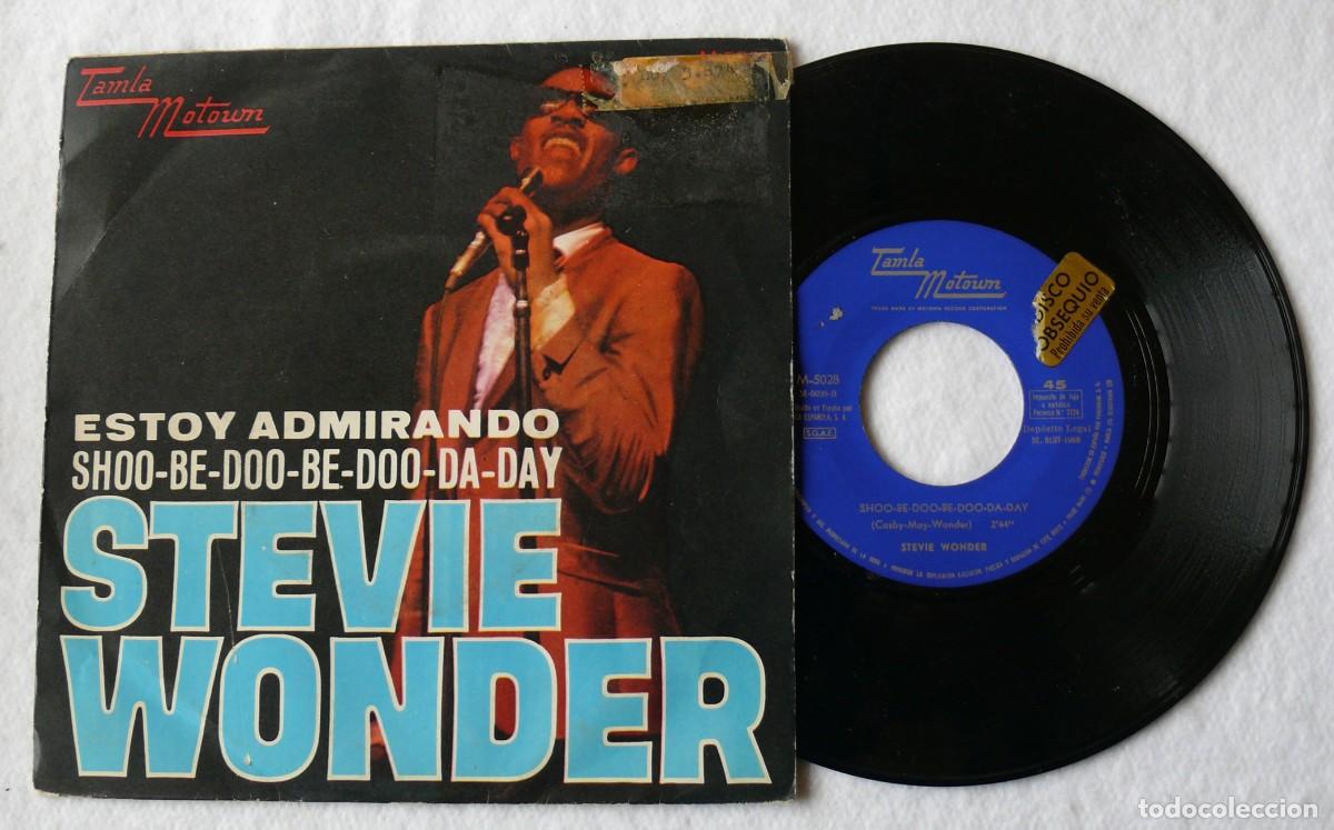 Discos de vinilo: Stevie Wonder - Estoy admirado - single 45 rpm