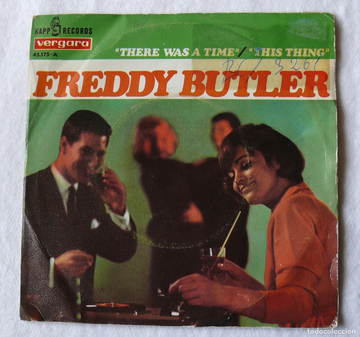 Discos de vinilo: Freddy Butler - There was a time - single 45 rpm