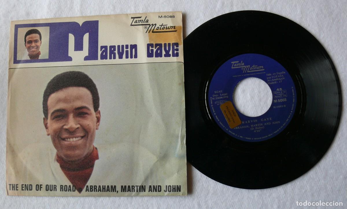Discos de vinilo: Marvin Gaye - The end of our road - Single 45 rpm