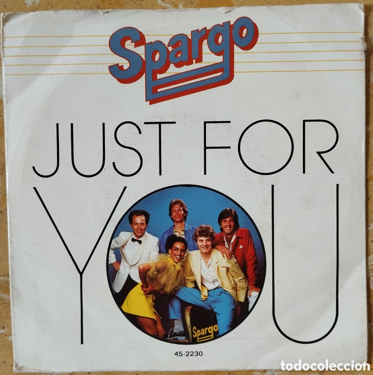 Discos de vinilo: Spargo - Just for you - single - Foto 1