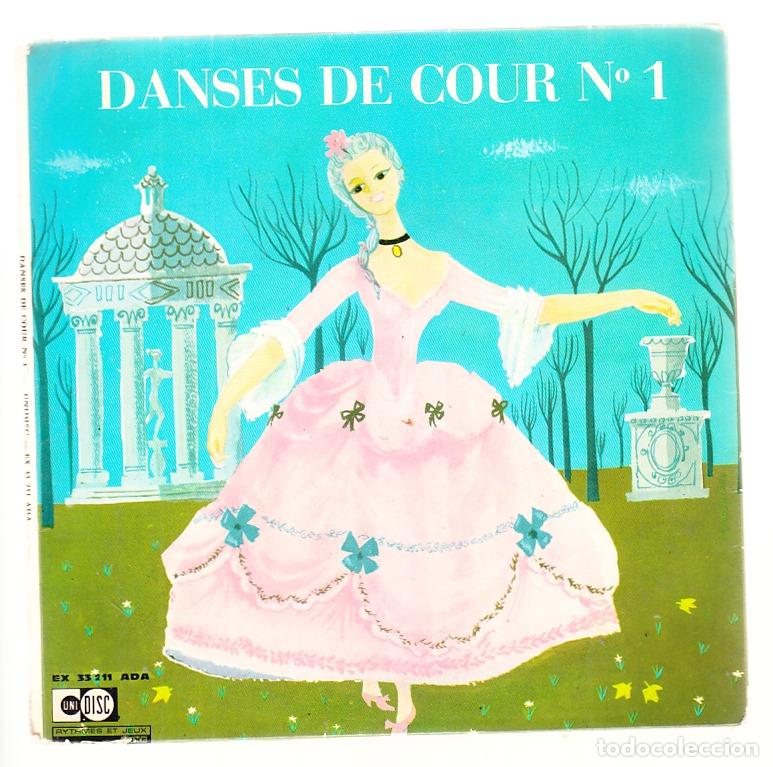 Disques de vinyle: DISCO VINILO SINGLES 45 RPM= DANSES DE COUR N.1 ORQUESTA RENAISSANCE DIRIGIDA POR COLETTE LIONCOURT