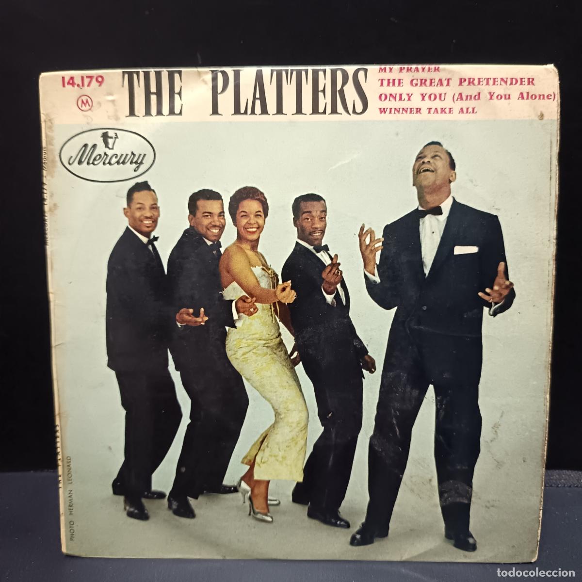 Vinyl-Schallplatten: THE PLATTERS EP 1962. My Prayer/ The Great Pretender/ Only you/ Winner Take All