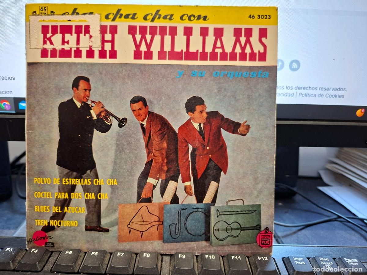 Discos de vinilo: KEITH WILLIAMS - STARDUST CHA CHA CHA - EP ESPA&Ntilde;OL DE VINILO - C-63