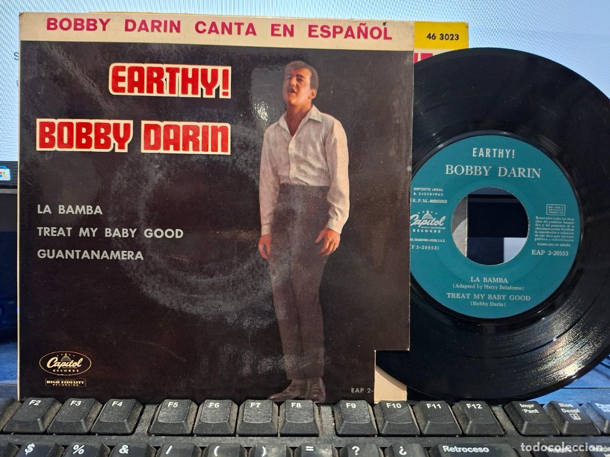 Discos de vinilo: Bobby Darin Canta En Espa&ntilde;ol - Earthy! - EP ESPA&Ntilde;OL DE VINILO - C-63