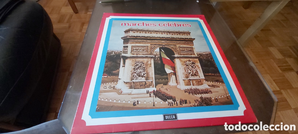 Discos de vinilo: LP MARCHAS MILITARES CELEBRES DE FRANCIA