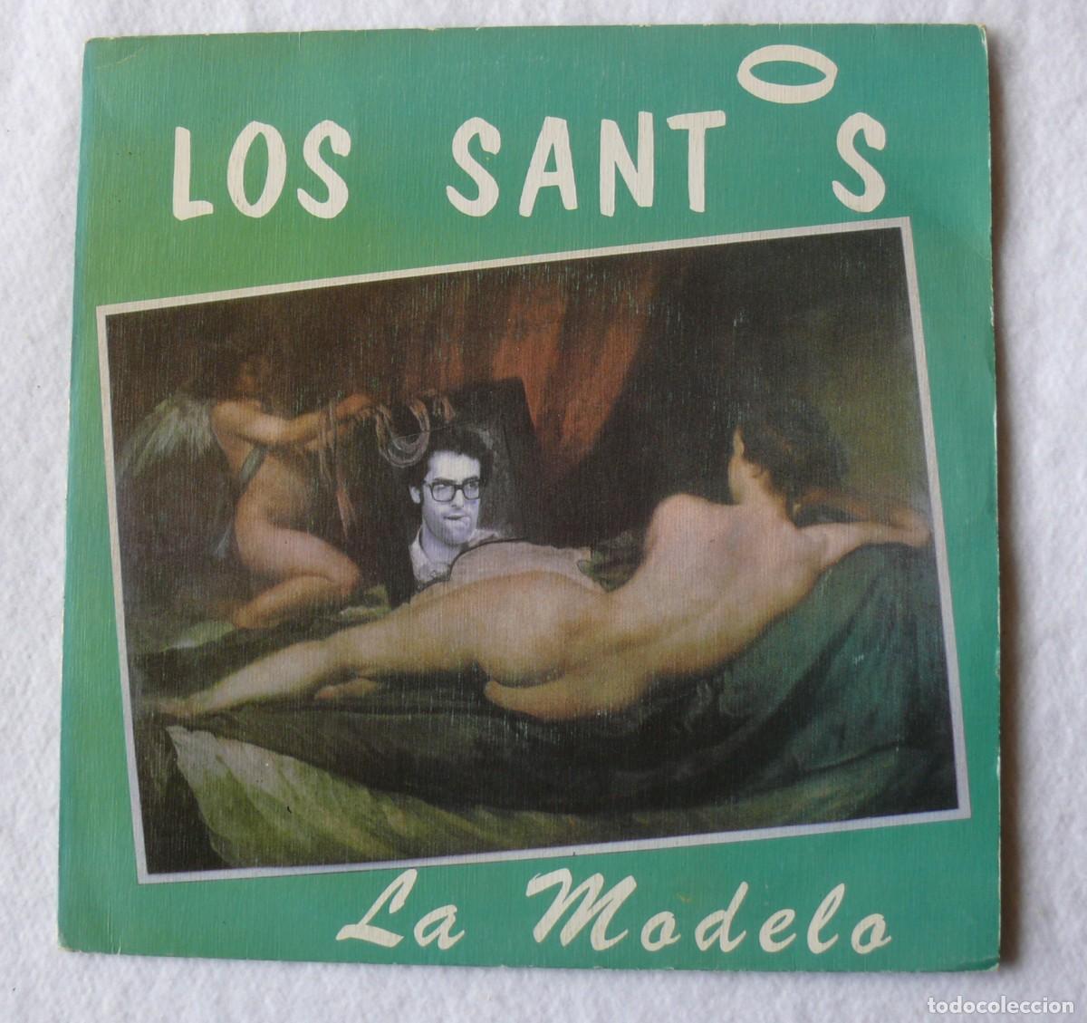 Discos de vinilo: Los Santos - La modelo - single 45 rpm