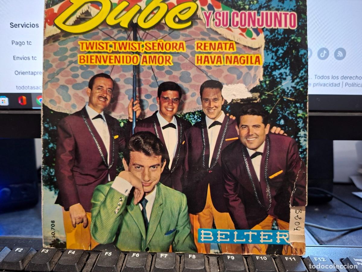 Discos de vinilo: DUBE Y SU CONJUNTO - TWIST TWIST SE&Ntilde;ORA - EP DE VINILO - C-63