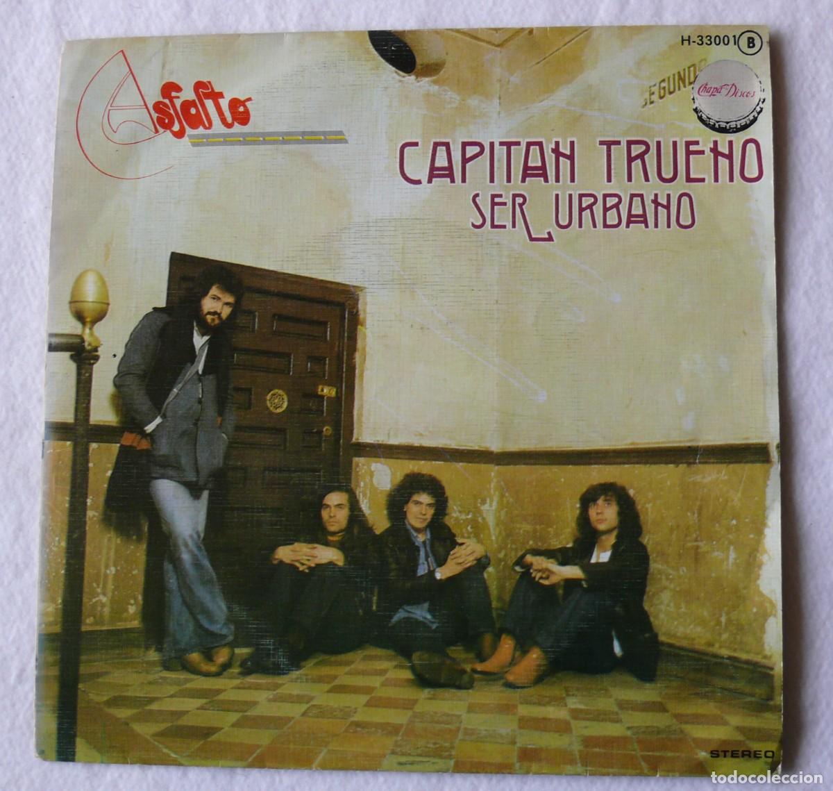 Discos de vinilo: Asfalto - Capitan trueno - single 45 rpm