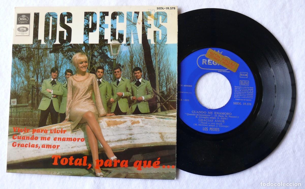 Discos de vinilo: Los Peckes - Total, para que - EP