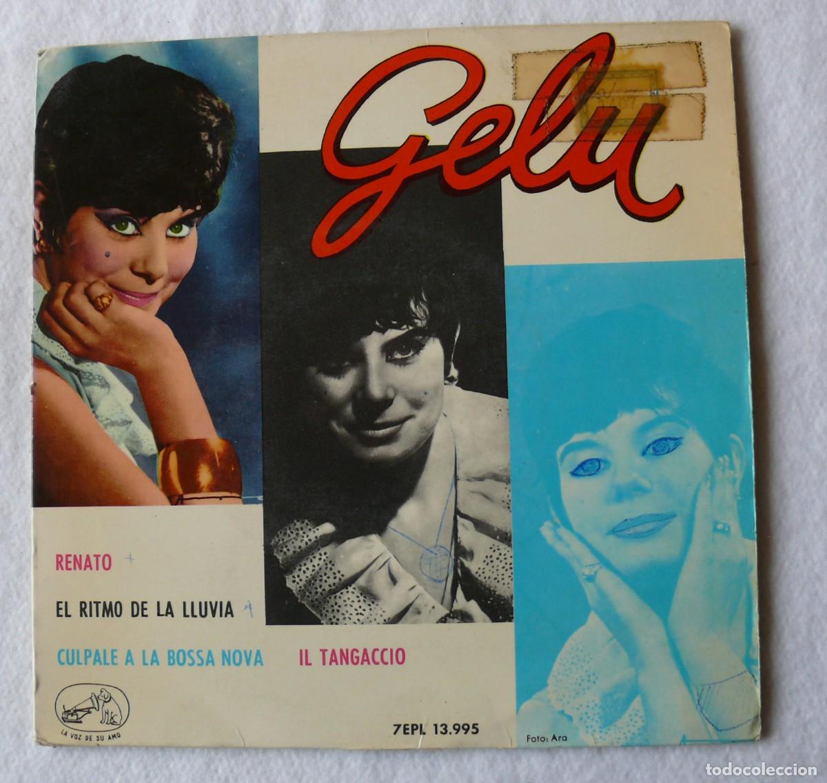 Discos de vinilo: Gelu - Renato, El ritmo de la lluvia - EP