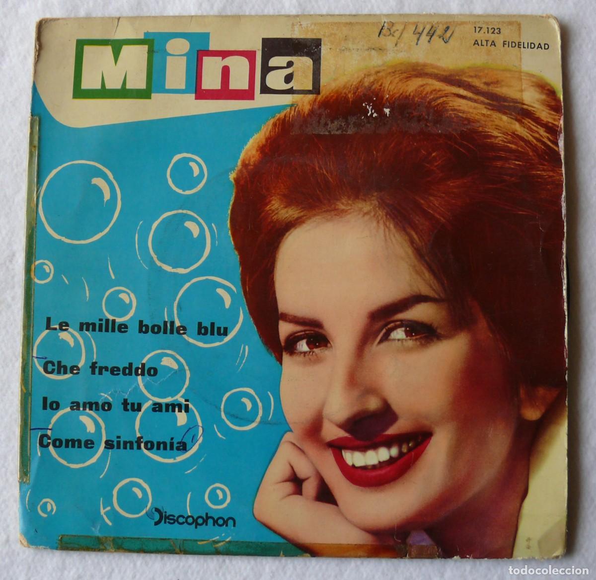 Discos de vinilo: Mina - Le mille bolle blu - EP
