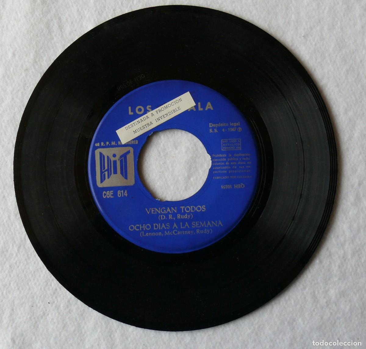 Discos de vinilo: Los Impala - Vengan todos - EP - Foto 3