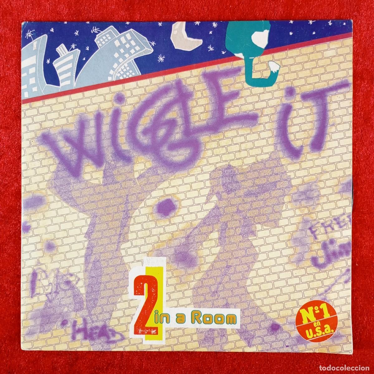 Discos de vinilo: WIGGLE IT - 2 IN A ROOM - RSP-110 - SINGLE - DISCO VINILO / 3806