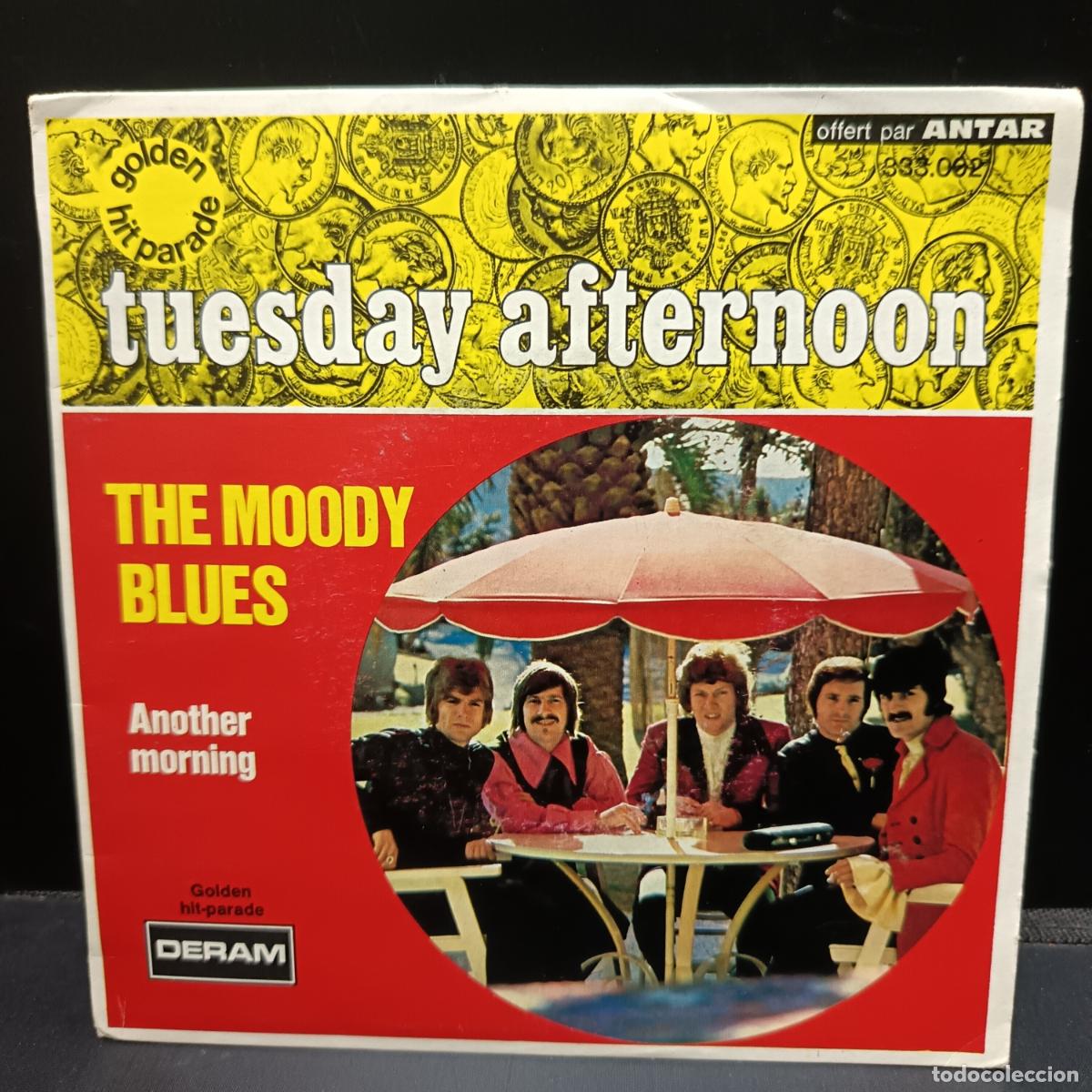 Vinyl-Schallplatten: THE MOODY BLUES. Tuesday Afternoon/ Another mornig. Single 1971 France