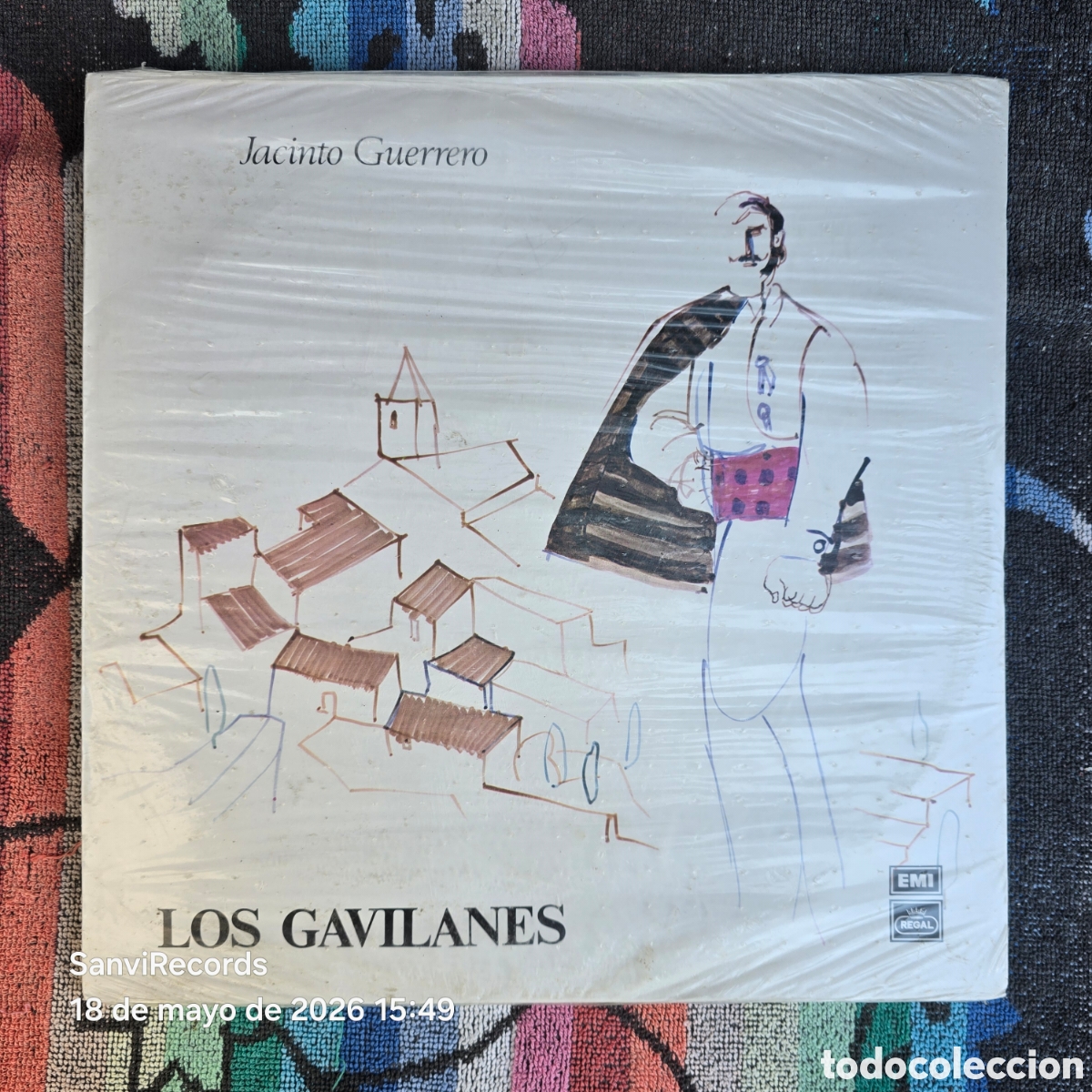 Discos de vinilo: [LP] JACINTO GUERRERO: LOS GAVILANES (EMI, REGAL) (1981)