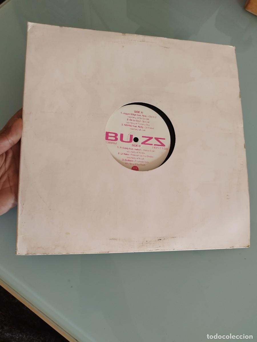 Discos de vinilo: Various &ndash; Buzz Clips 15. Ep promo. De la soul, Jagged Edge, NSYNC, P. Diddy, Outkast.