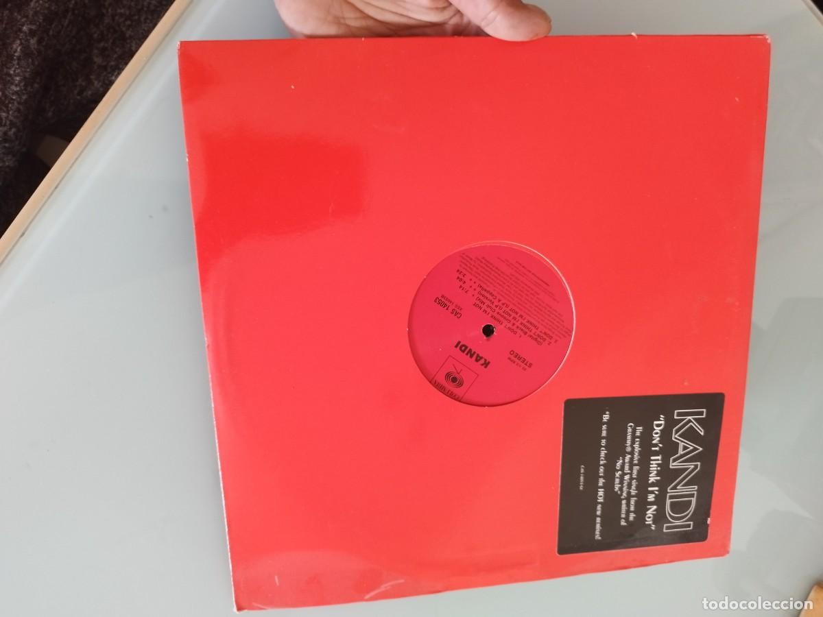 Discos de vinilo: Kandi &ndash; Dont Think Im Not. Vinilo Maxi single. - Foto 1