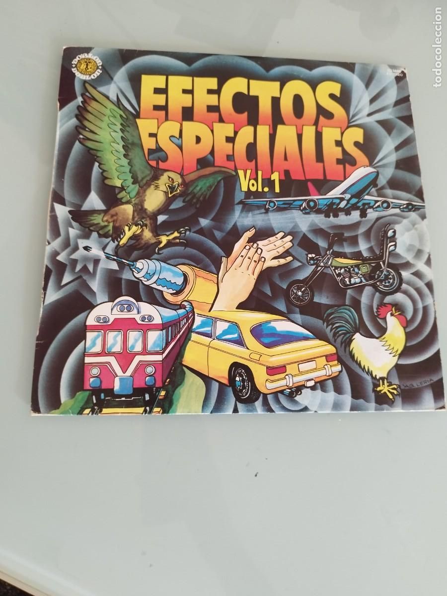 Discos de vinilo: Efectos Especiales Vol. 1. Vinilo de sonidos, samplers, muestras.