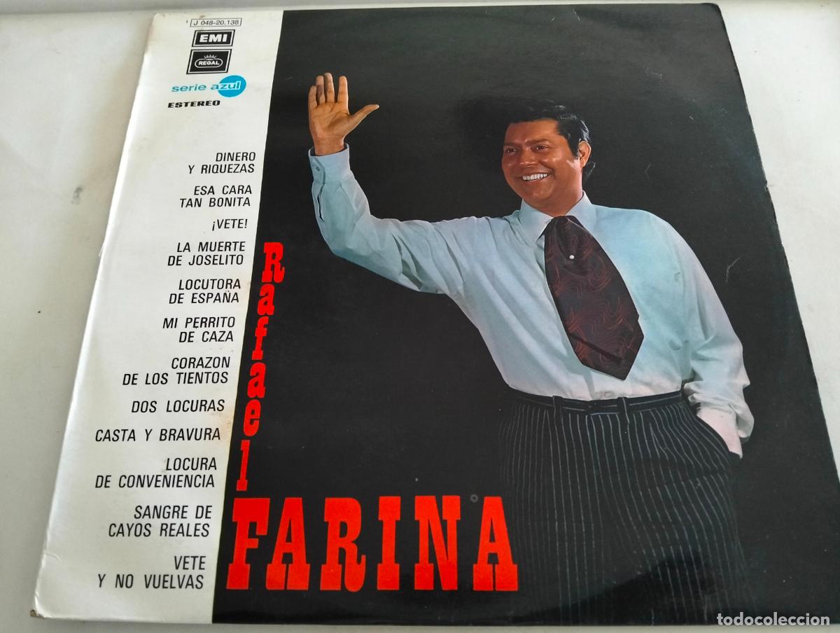 Discos de vinilo: RAFAEL FARINA, DISCO LP SERIE AZUL, EDITADO EMI-REGAL, A&Ntilde;O 1972