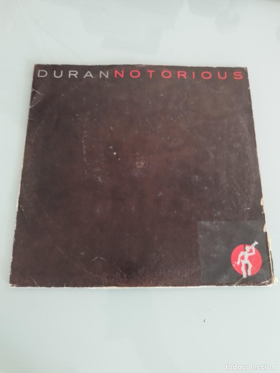 Discos de vinilo: &rdquo;Notorious&rdquo; Duran Duran 1986. Con ruido de fondo y. VG. VG.