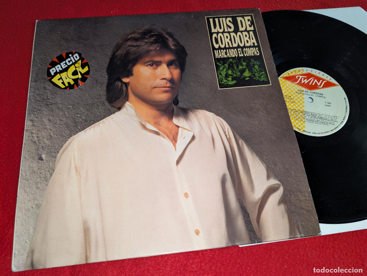 Discos de vinilo: LUIS DE CORDOBA Marcando el compas LP 1987 TWINS Melchor+Carmona+Paco Martin