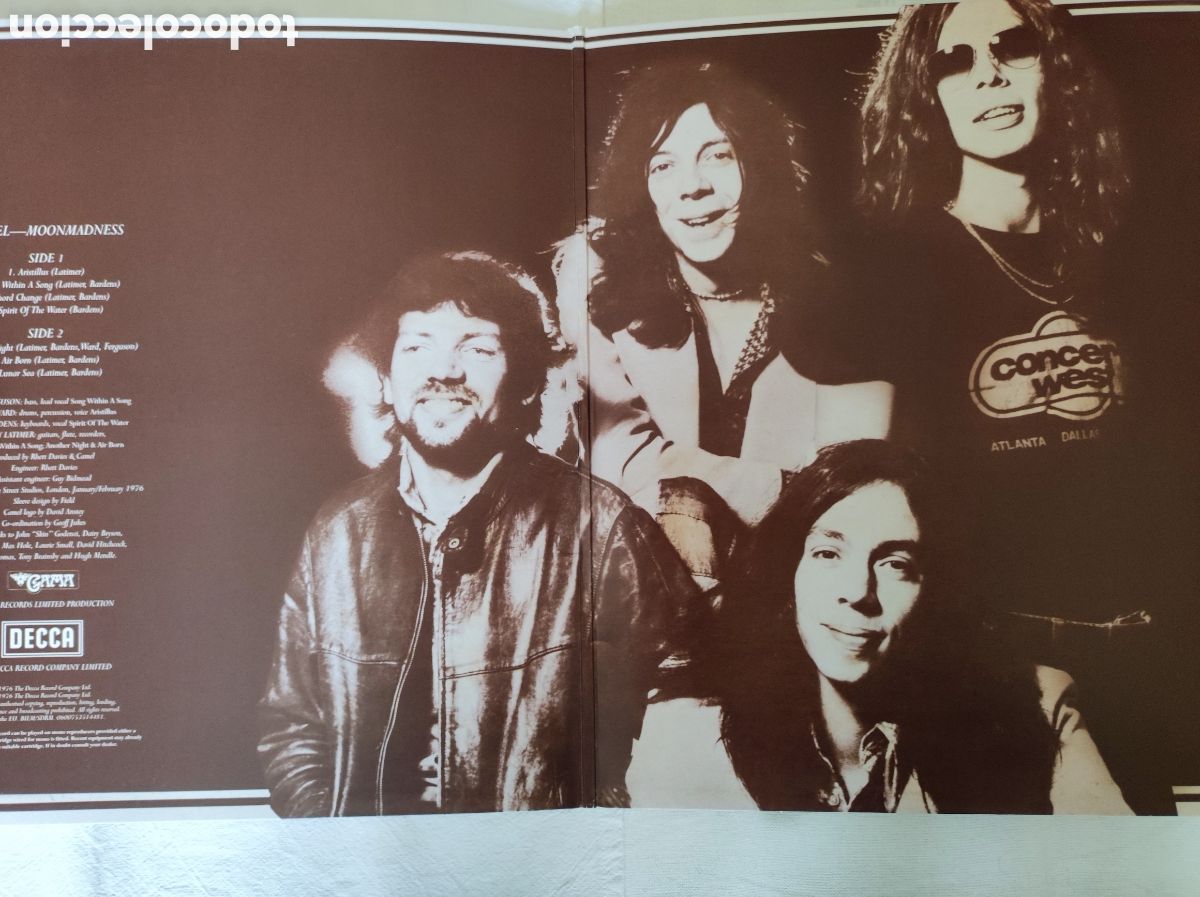 Discos de vinilo: CAMEL - MOONMADNESS (2014) - Foto 3