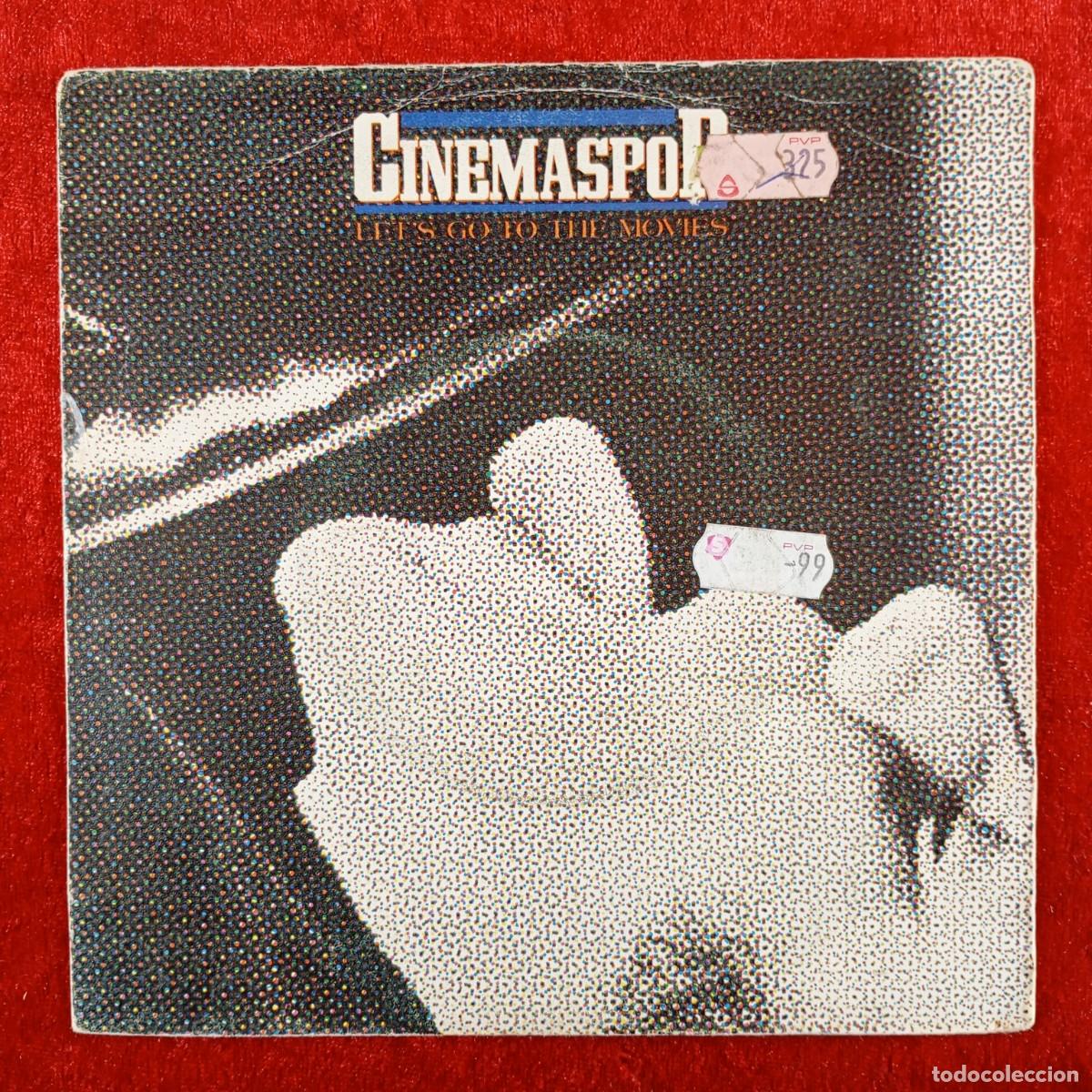 Discos de vinilo: CINEMASPOP - LET'S GO TO THE MOVIES - S 249285-7 - SINGLE - DISCO VINILO / 3833