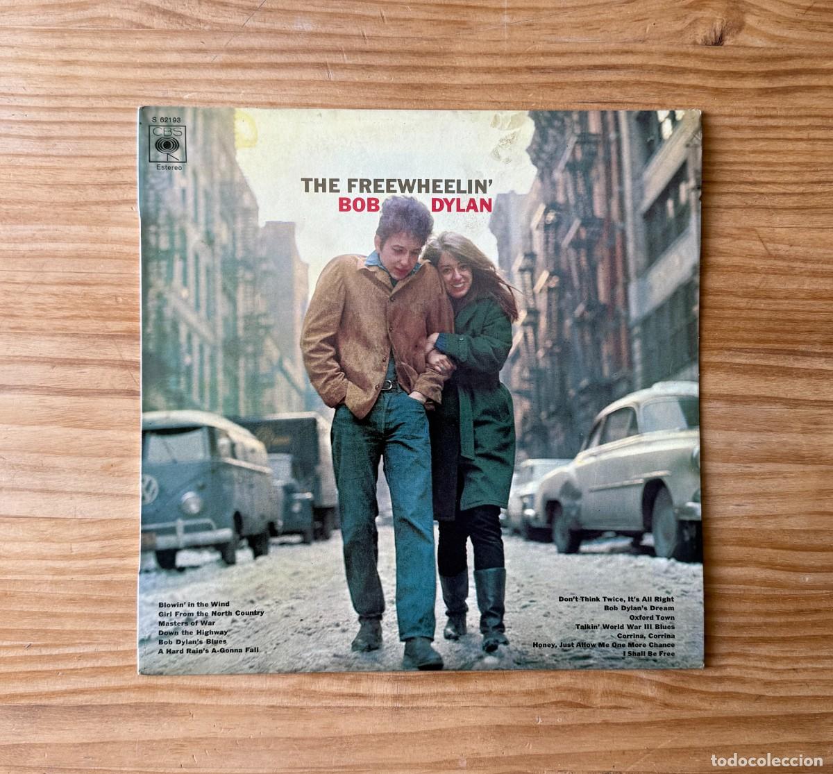 Discos de vinilo: Bob Dylan - The Freewheelin. Spain 1971