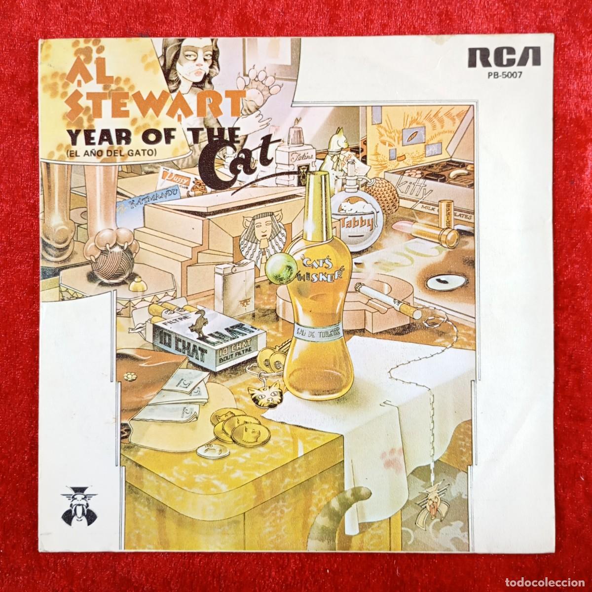 Discos de vinilo: ROD STEWART - AL STEWARD - YEAR OF THE CAT - PB-5007 - SINGLE - DISCO VINILO / 3840