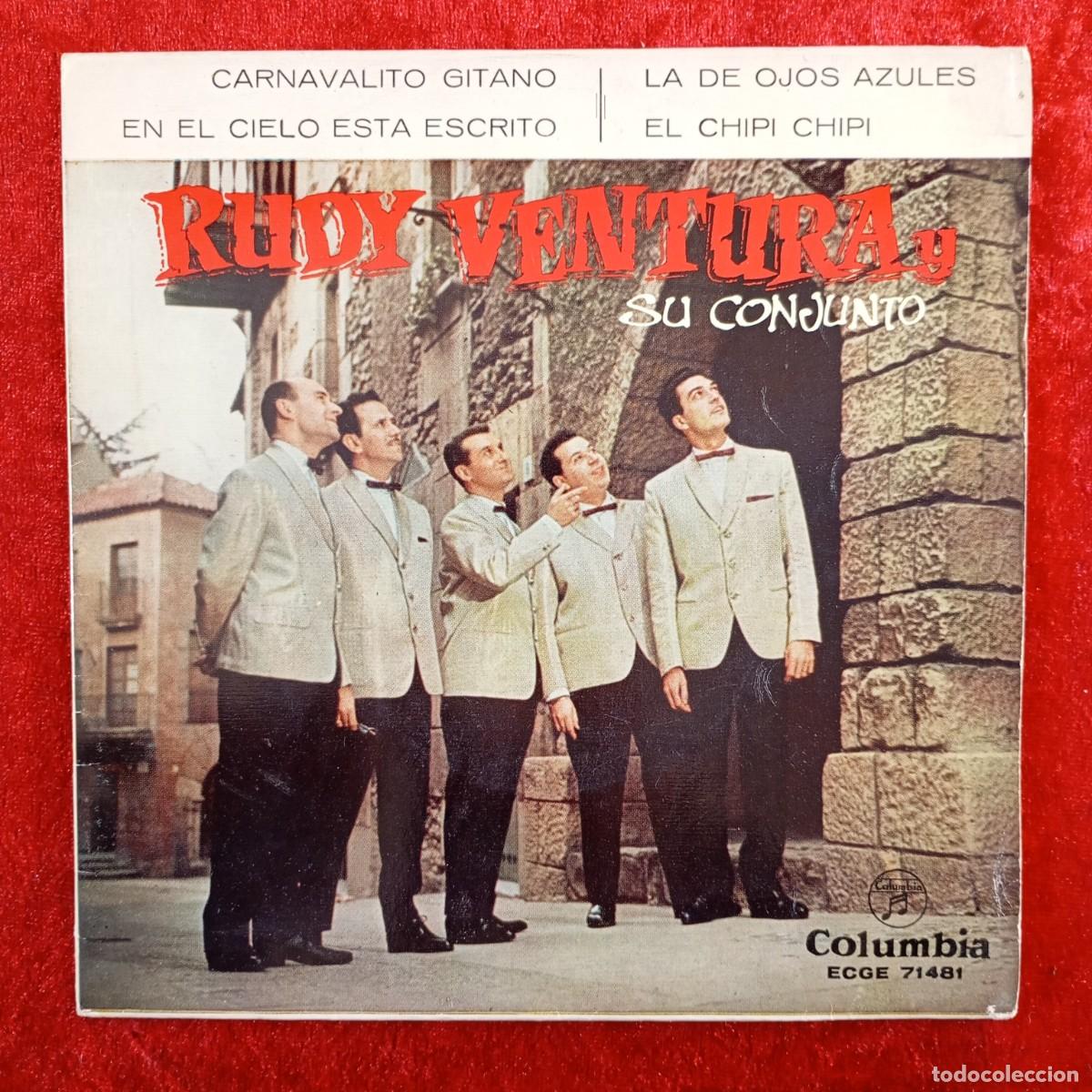 Discos de vinilo: RUDY VENTURA Y SU CONJUNTO - ECGE 71481- SINGLE - DISCO VINILO / 3848
