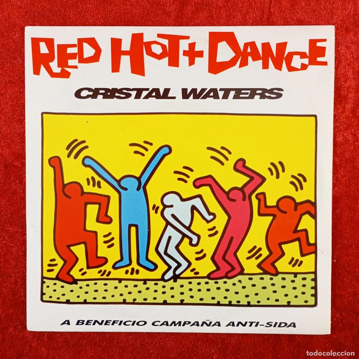 Discos de vinilo: RED HOT DANCE - CRISTAL WATERS - KEITH HARING - ANTI-SIDA - ARIE-3127 - SINGLE - DISCO VINILO / 3867