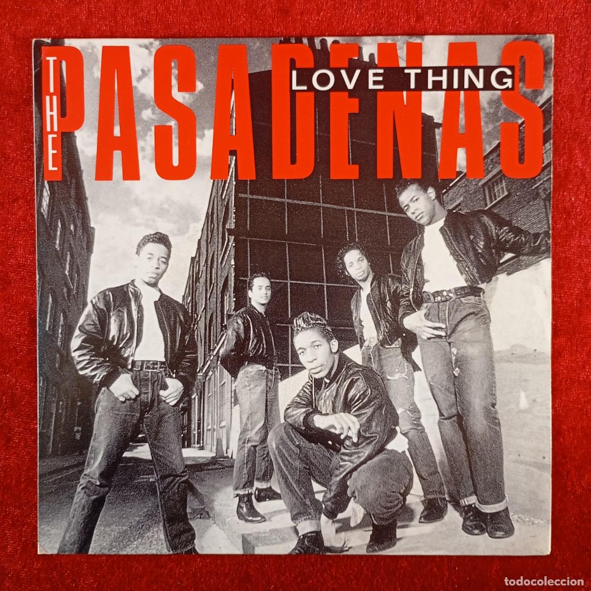 Discos de vinilo: THE PASADENAS - LOVE THING - ARIC 2415 - SINGLE - DISCO VINILO / 3871