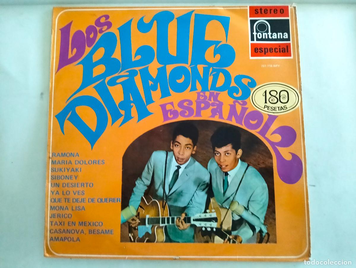 Discos de vinilo: LOS BLUE DIAMONDS EN ESPA&Ntilde;OL, DISCO LP, EDITADO FONTANA, A&Ntilde;O 1969