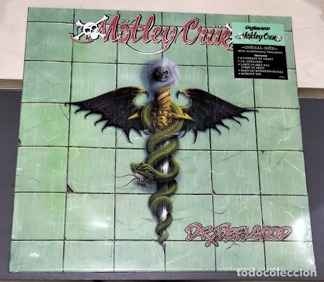 Discos de vinilo: Motley Crue - Dr.Feelgood - LP 40th Anniversary Remasters Ed. BMG 2022. Nuevo, precintado.