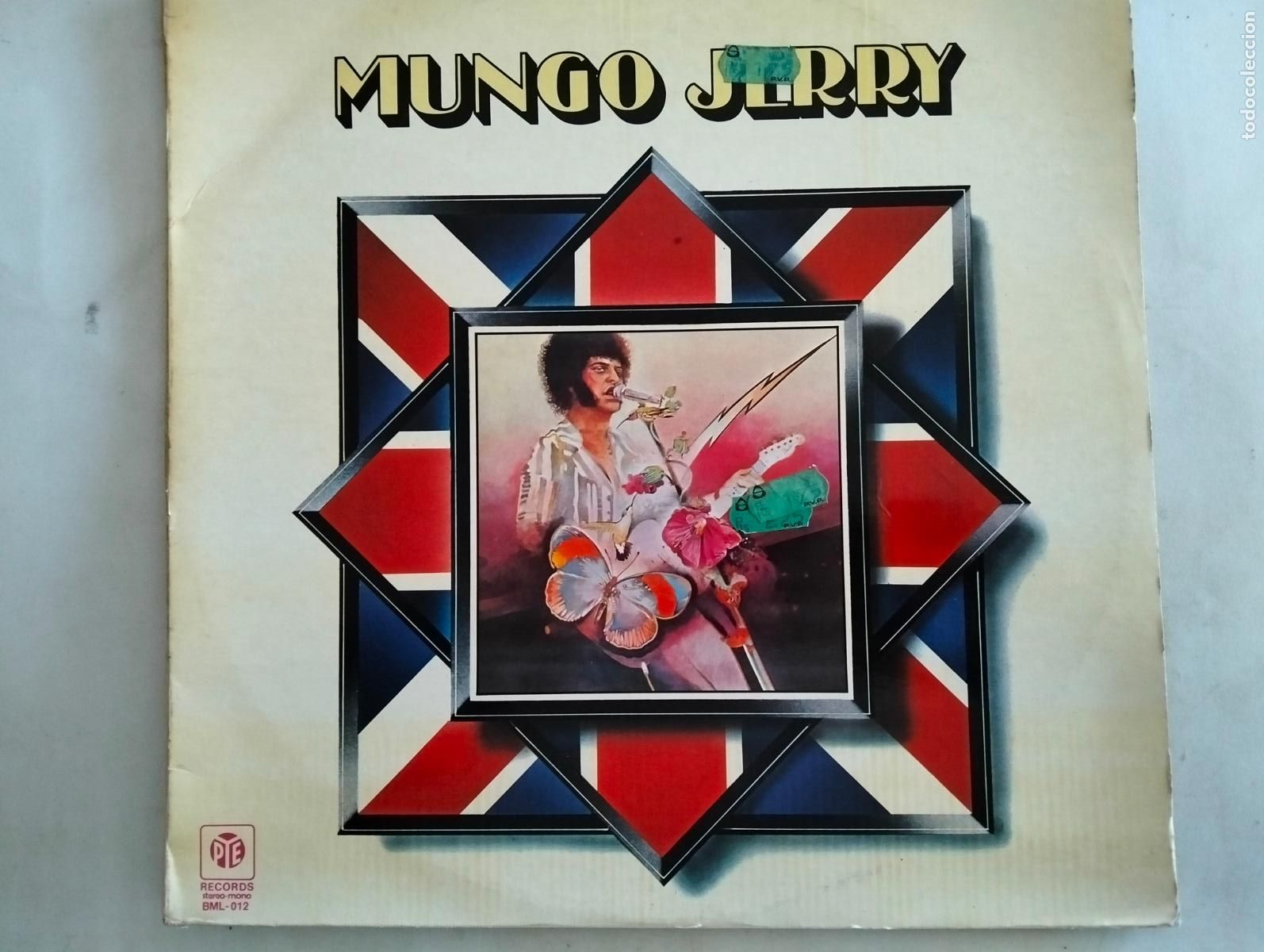 Discos de vinilo: MUNGO JERRY HISTORIA DE LA MUSICA POP INGLESA, DISCO LP VOL 2, EDITADO PYE RECORDS, A&Ntilde;O 1977