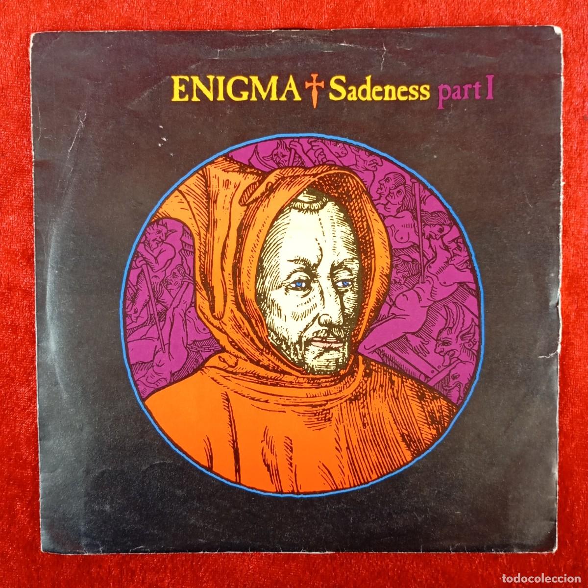 Discos de vinilo: ENIGMA - SADENESS - PART I - 113 703 - SINGLE - DISCO VINILO / 3885