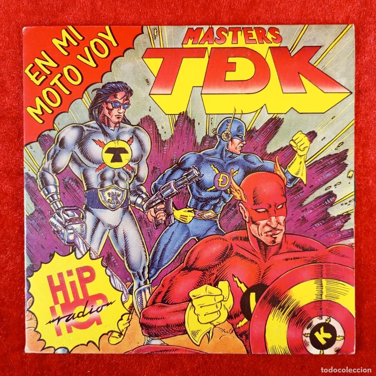 Discos de vinilo: MASTERS T DE K - EN MI MOTO VOY - HIP HOP RADIO - 03.3730 - SINGLE - DISCO VINILO / 3900