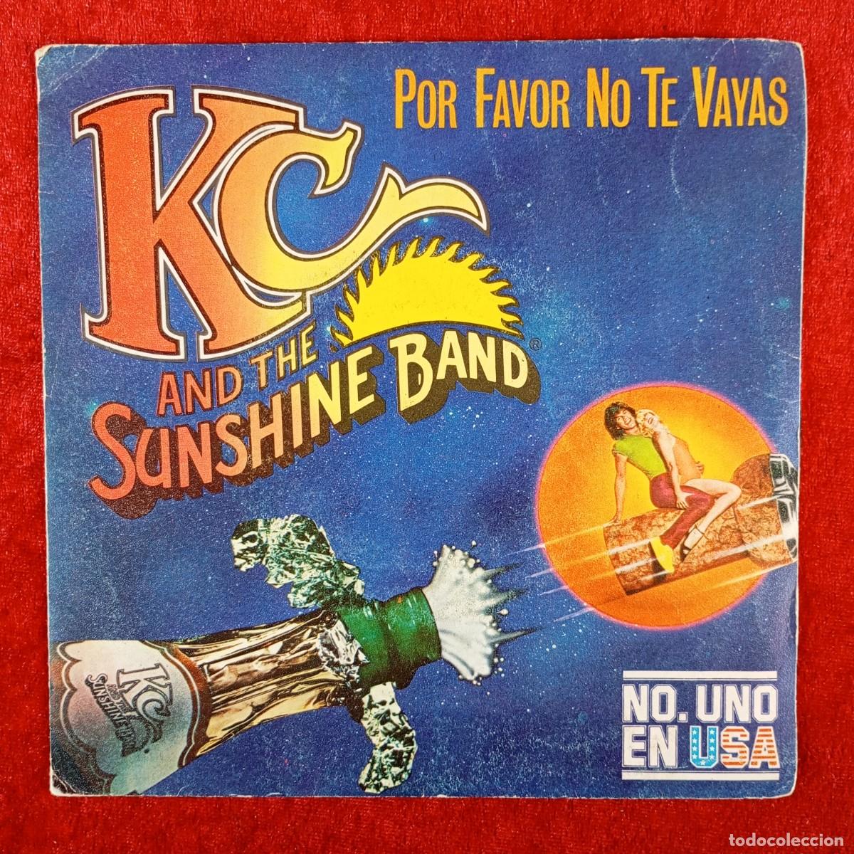 Discos de vinilo: KC AND THE SUNSHINE BAND - POR FAVOR NOP TE VAYAS - TKR 7558 - SINGLE - DISCO VINILO / 3908
