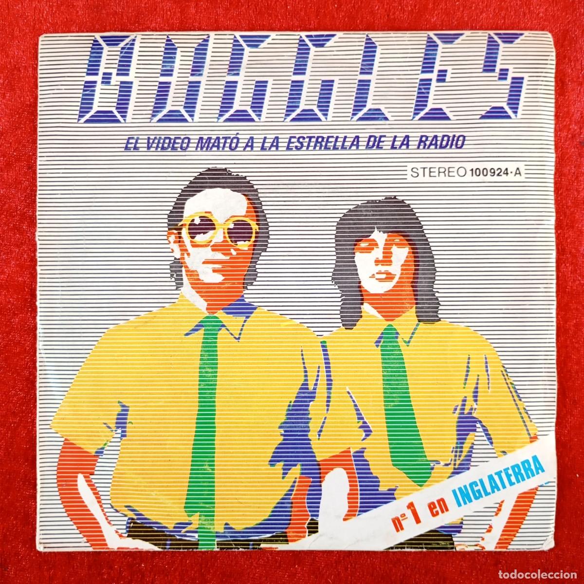 Discos de vinilo: BUGGLES - EL VIDEO MAT&Oacute; A LA ESTRELLA DE LA RADIO - 100924-A - SINGLE - DISCO VINILO / 3914