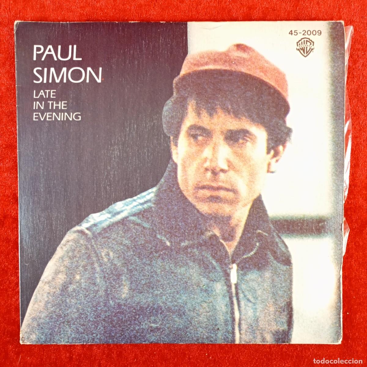 Discos de vinilo: PAUL SIMON - LATE IN THE EVENING - 45-2009 - SINGLE - DISCO VINILO / 3928