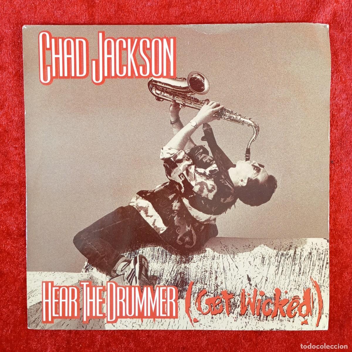 Discos de vinilo: CHAD JACKSON - HEAR THE DRUMMER - GET WICKED - BWR 36 - SINGLE - DISCO VINILO / 3931